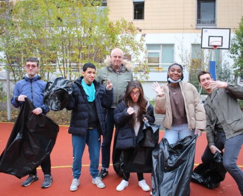 Clean walk, rse, fondation saint jean de dieu, handicap, enfance, écologie