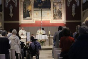 fete de saint jean de dieu, fondation, messe, handicap, chapelle, lecourbe, paris 15, handicap, polyhandicap, frères hospitaliers